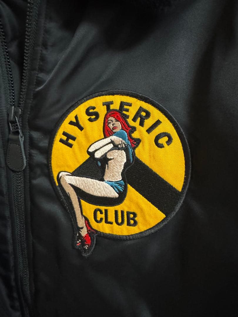 【にゃんこつ】HYSTERIC CLUBワッペン B-15ジャケット