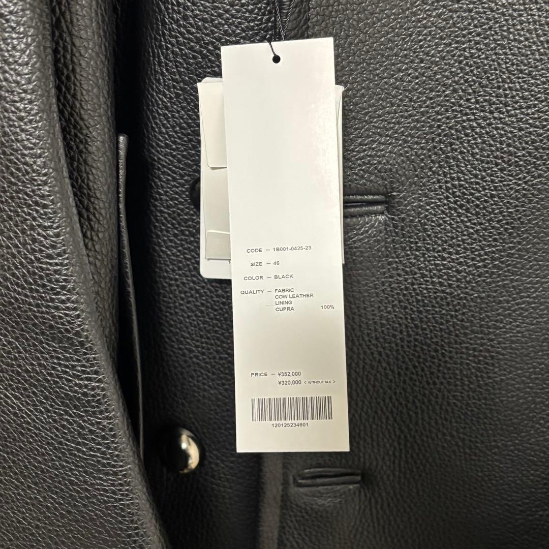 【定価352,000円】ジョンレースサリバン　レザーコート　サイズ46