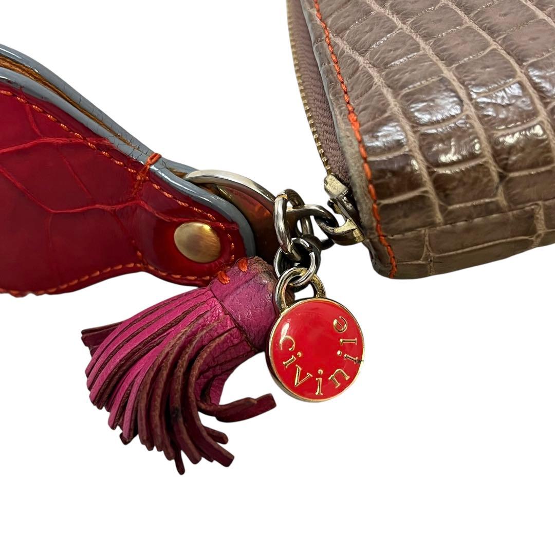 COVINILE チビナイル　クロコダイル　大容量　長財布　高級