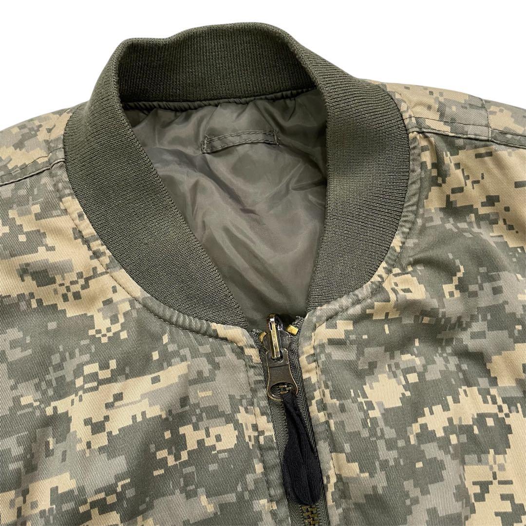 【MIL-TEC】 MA-1 デジカモ　ボンバージャケット　USAF 民間