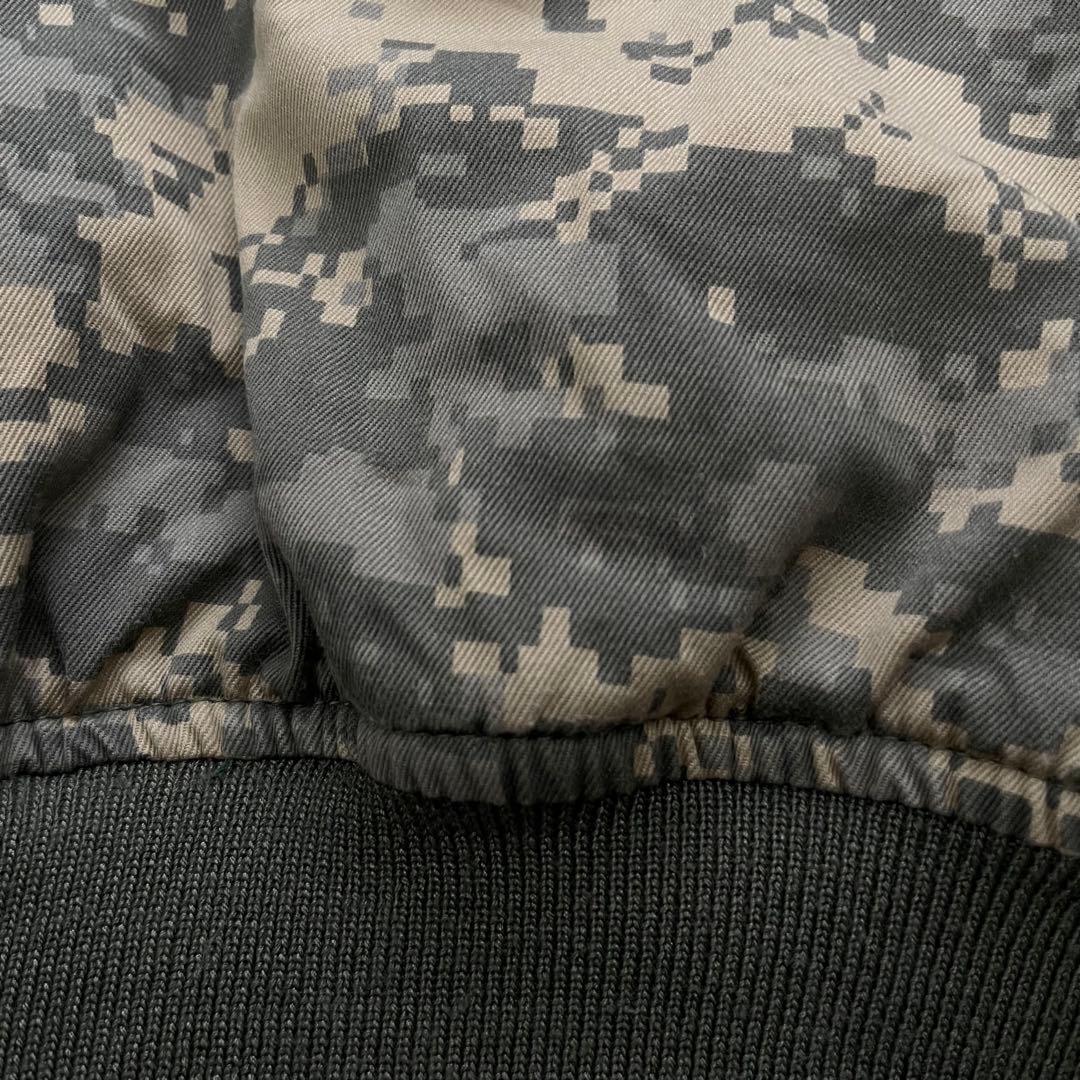 【MIL-TEC】 MA-1 デジカモ　ボンバージャケット　USAF 民間