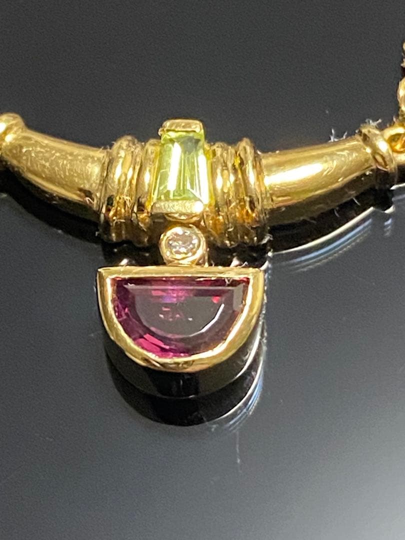 イタリー製ネックレス750アンティーク