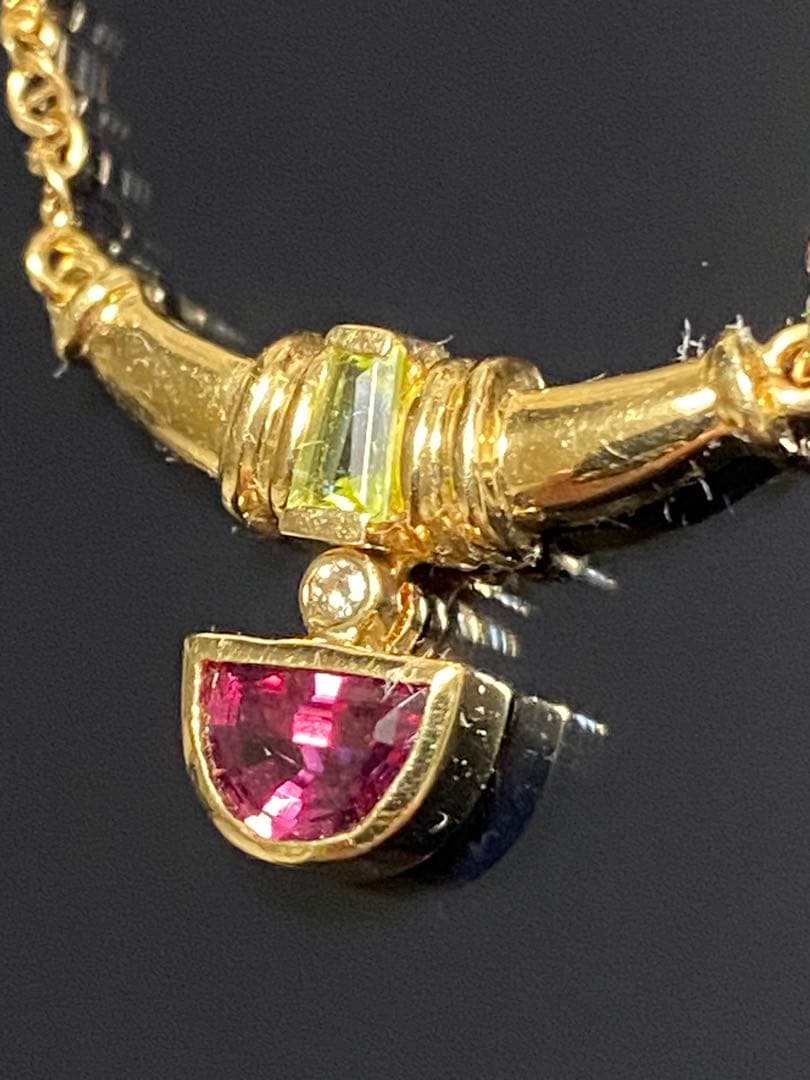 イタリー製ネックレス750アンティーク