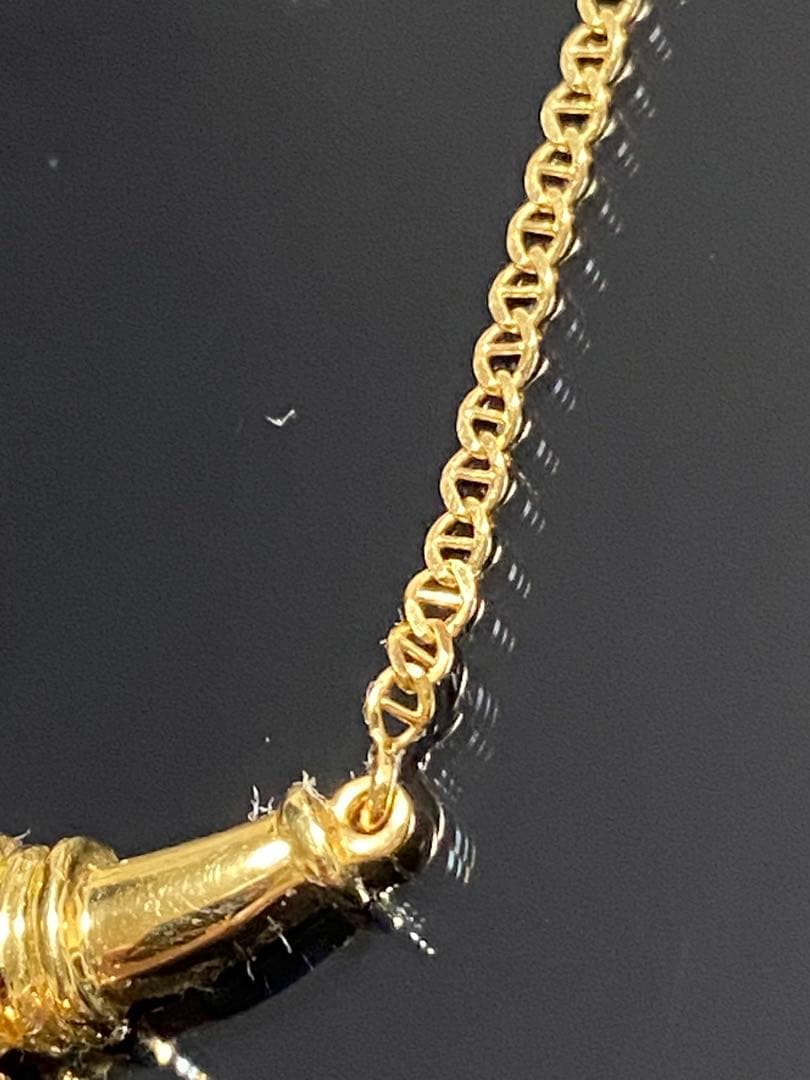 イタリー製ネックレス750アンティーク