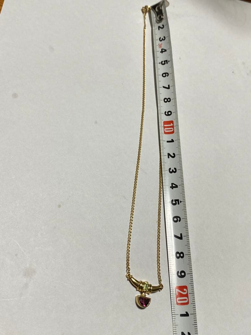 イタリー製ネックレス750アンティーク