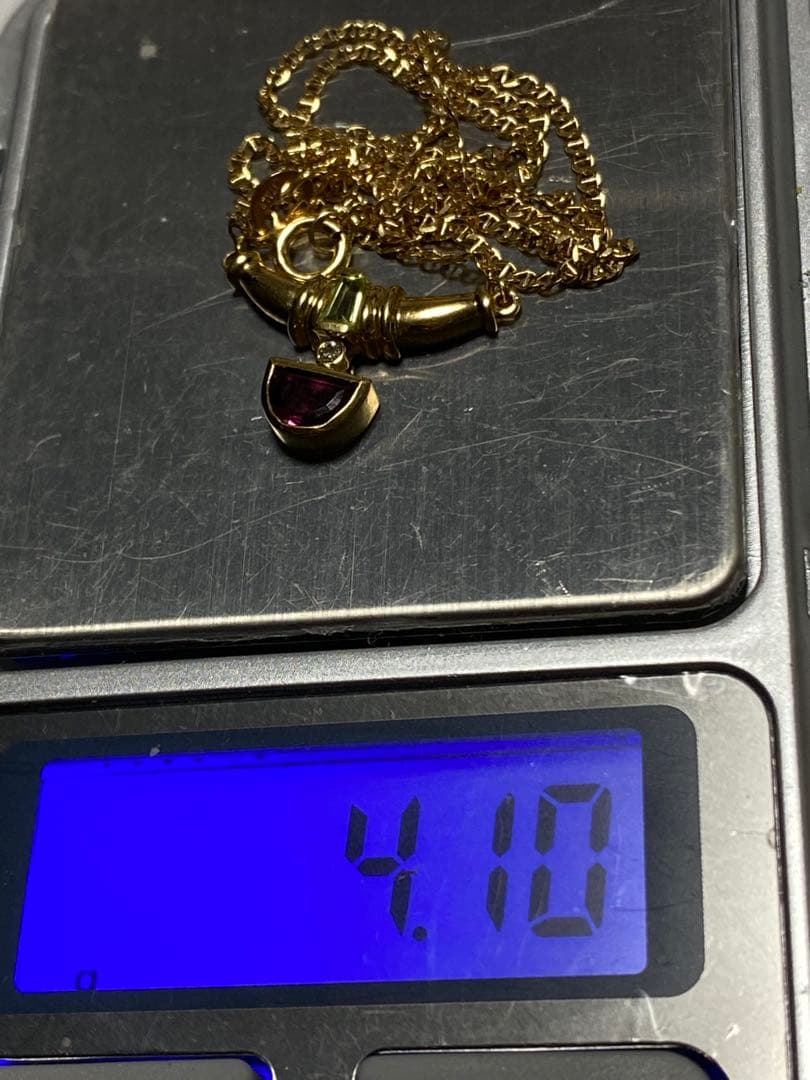 イタリー製ネックレス750アンティーク