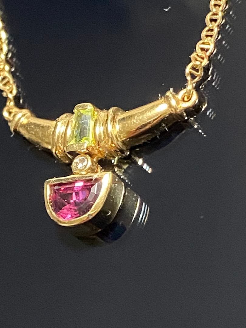 イタリー製ネックレス750アンティーク