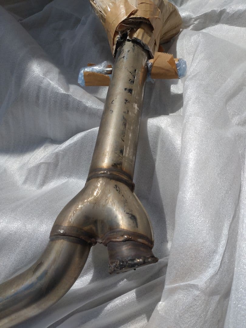 18クラウン　ストレート竹槍マフラー　スリーキャッツ改ワンオフ