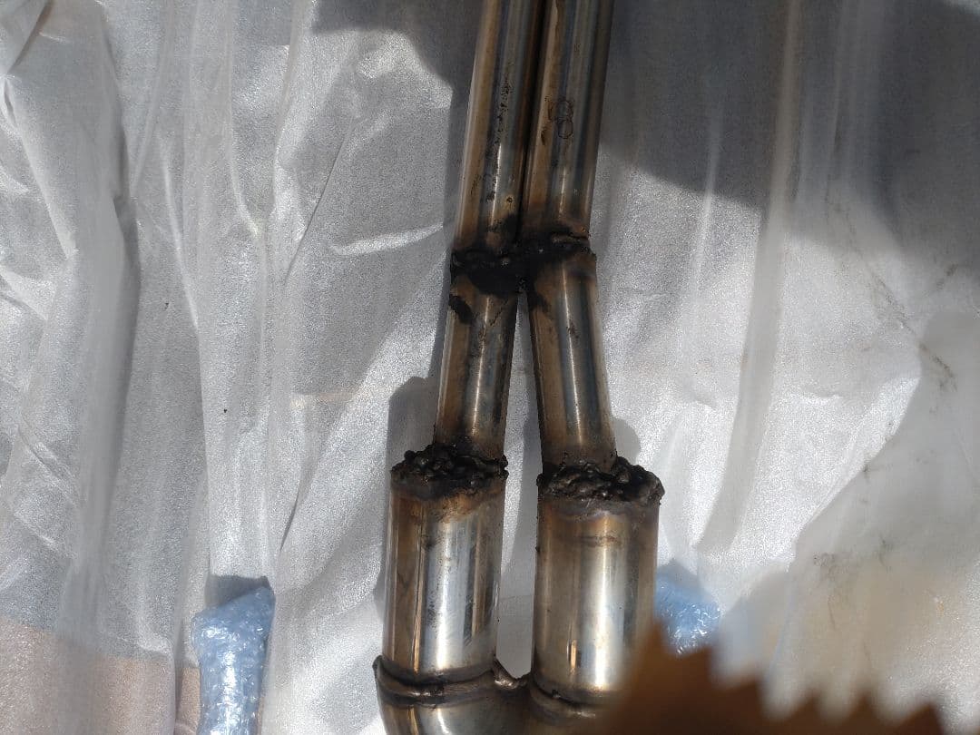 18クラウン　ストレート竹槍マフラー　スリーキャッツ改ワンオフ