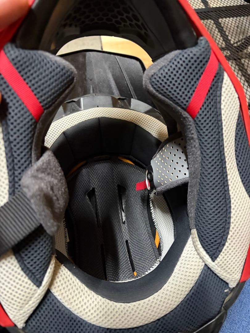 SHOEI フルフェイスヘルメット Lサイズ グレー/レッド