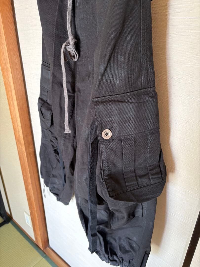 HYDE着用 a.f artefact カーゴパンツ