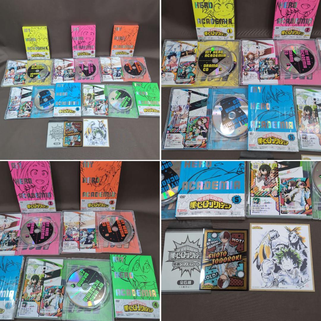 ウ*ク様 僕のヒーローアカデミア1期〜7期+劇場版2本 DVD全巻収納BOX付
