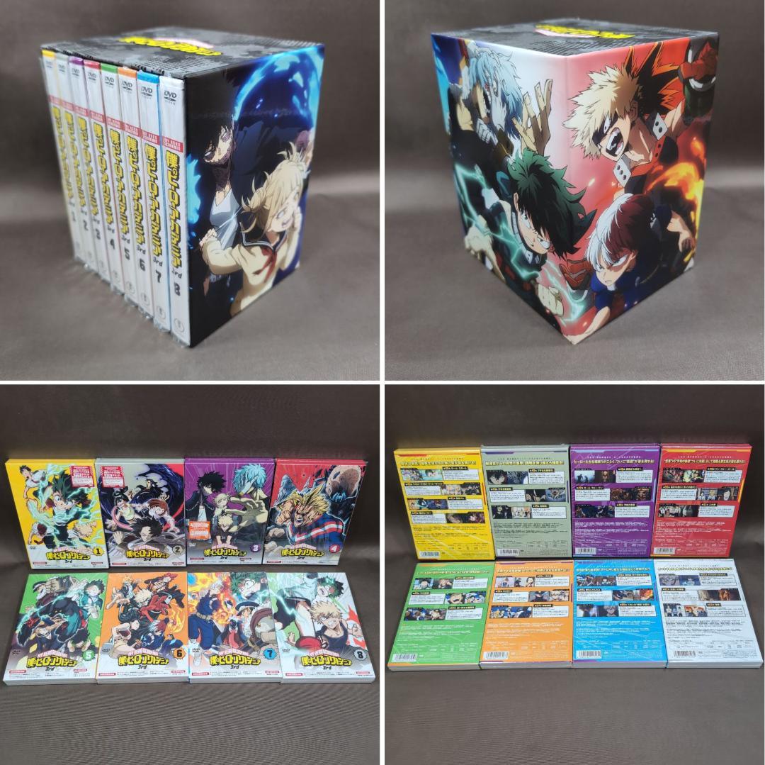 ウ*ク様 僕のヒーローアカデミア1期〜7期+劇場版2本 DVD全巻収納BOX付