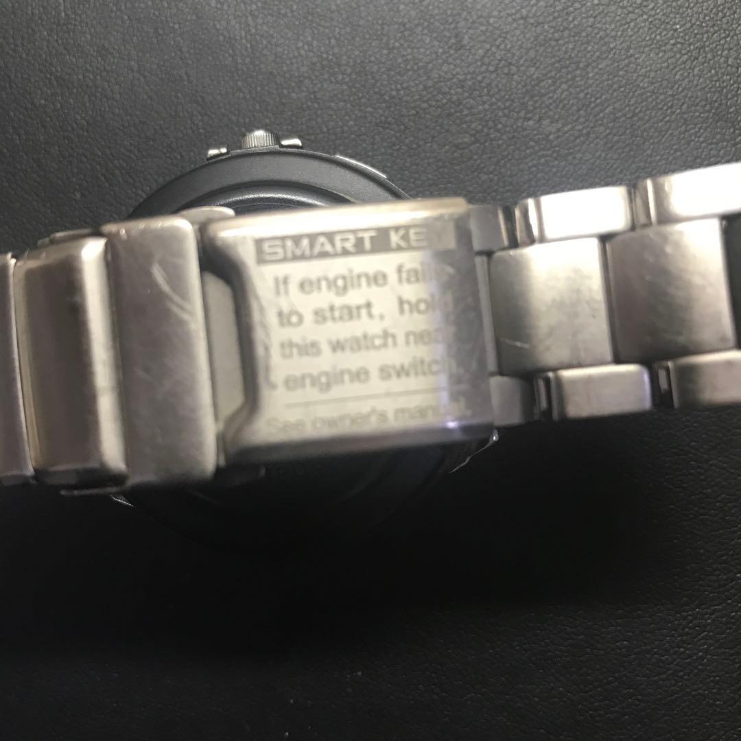 【希少品】TOYOTA CROWN スマートキー機能付き クォーツ腕時計 日本製