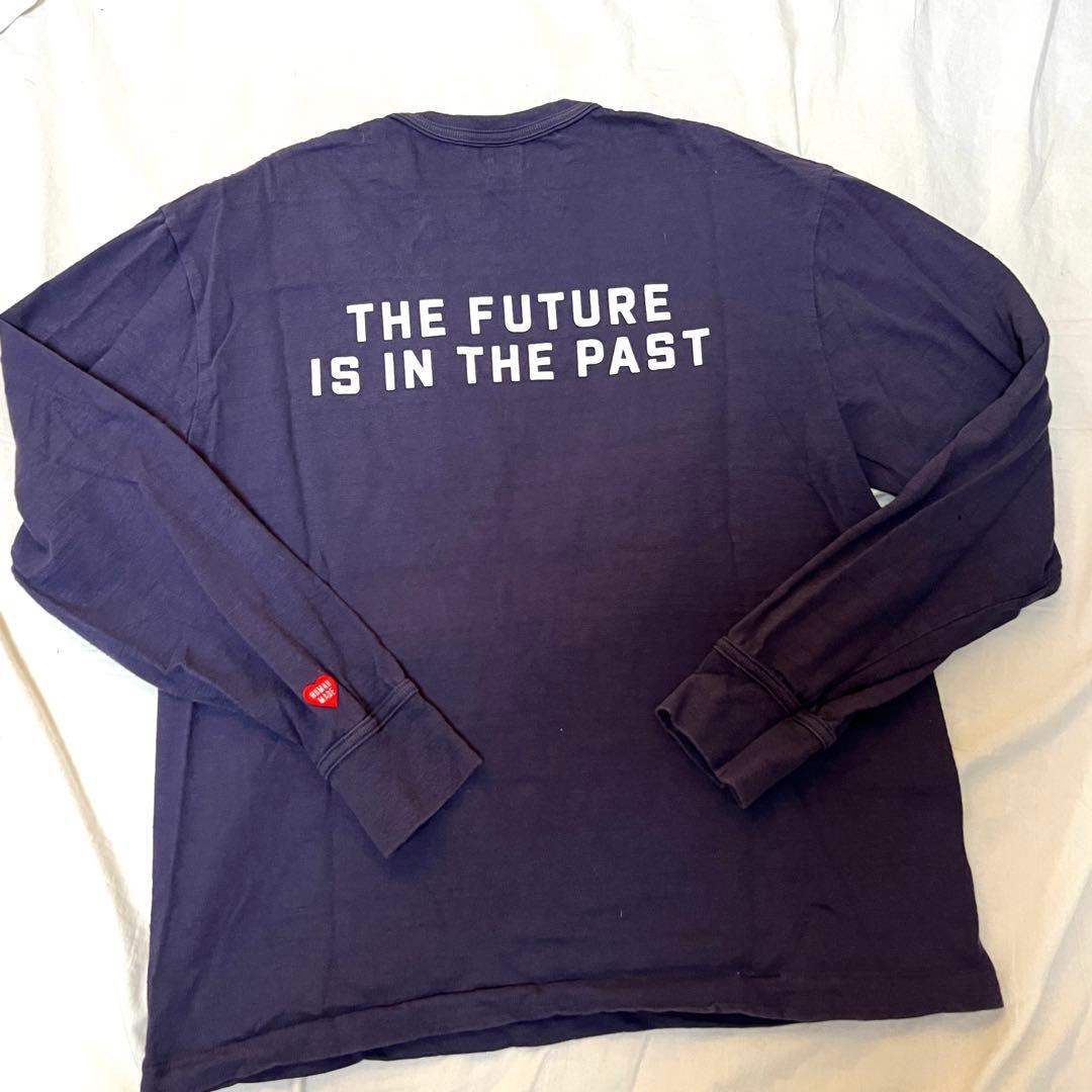 humanmade ロンT 紺 Lサイズ