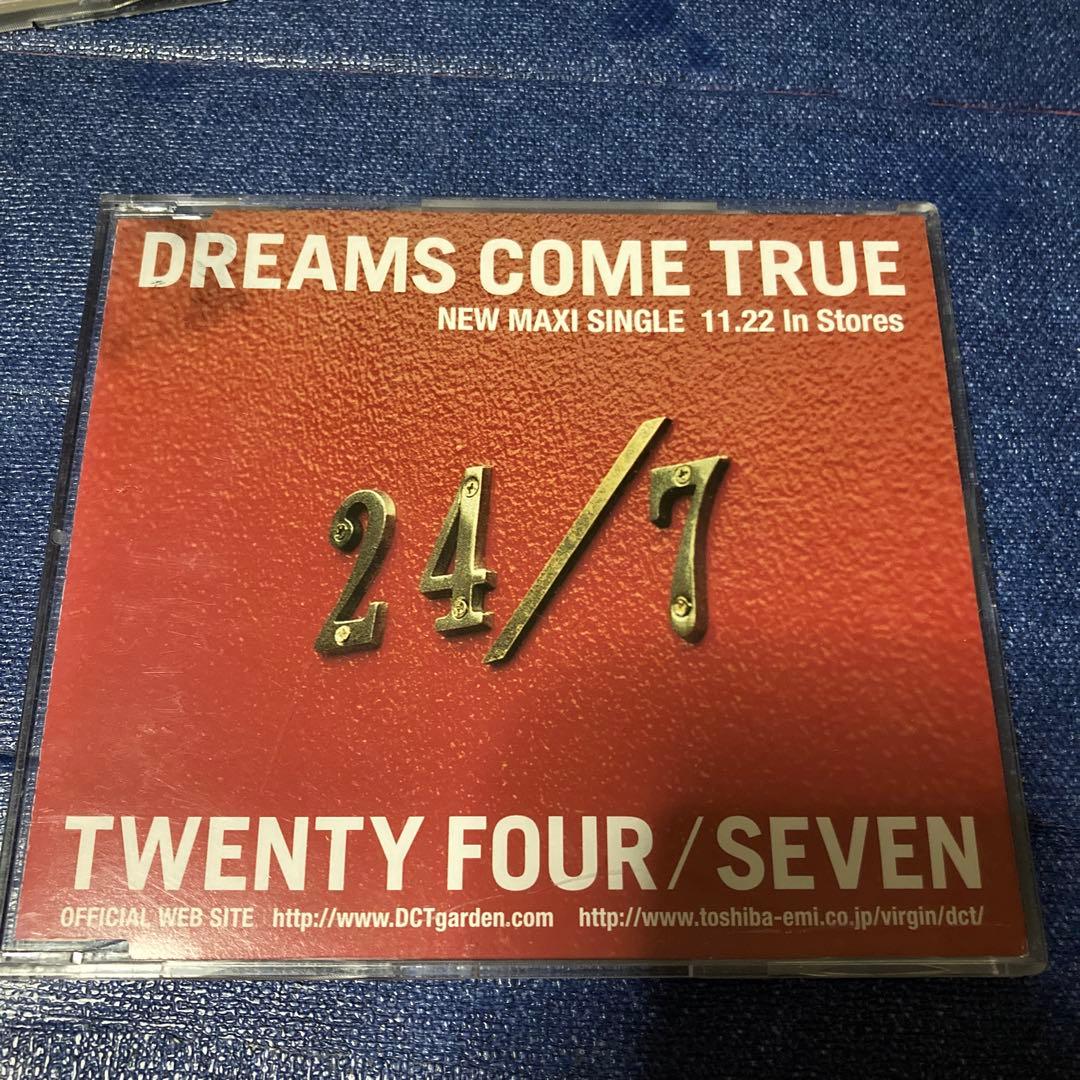 DREAMS COME TRUE 24/7 非売品　8センチ8cmシングルcd