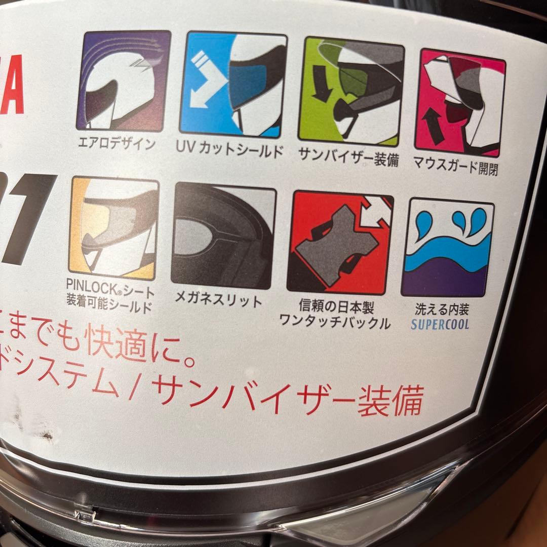 新品YAMAHAヘルメット ZENITH YJ.21