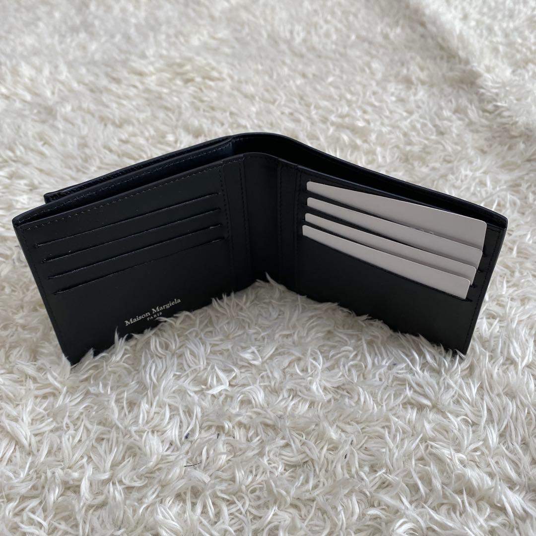 ⚪︎未使用級！メゾンマルジェラ　フリップフラップウォレット　二つ折り財布