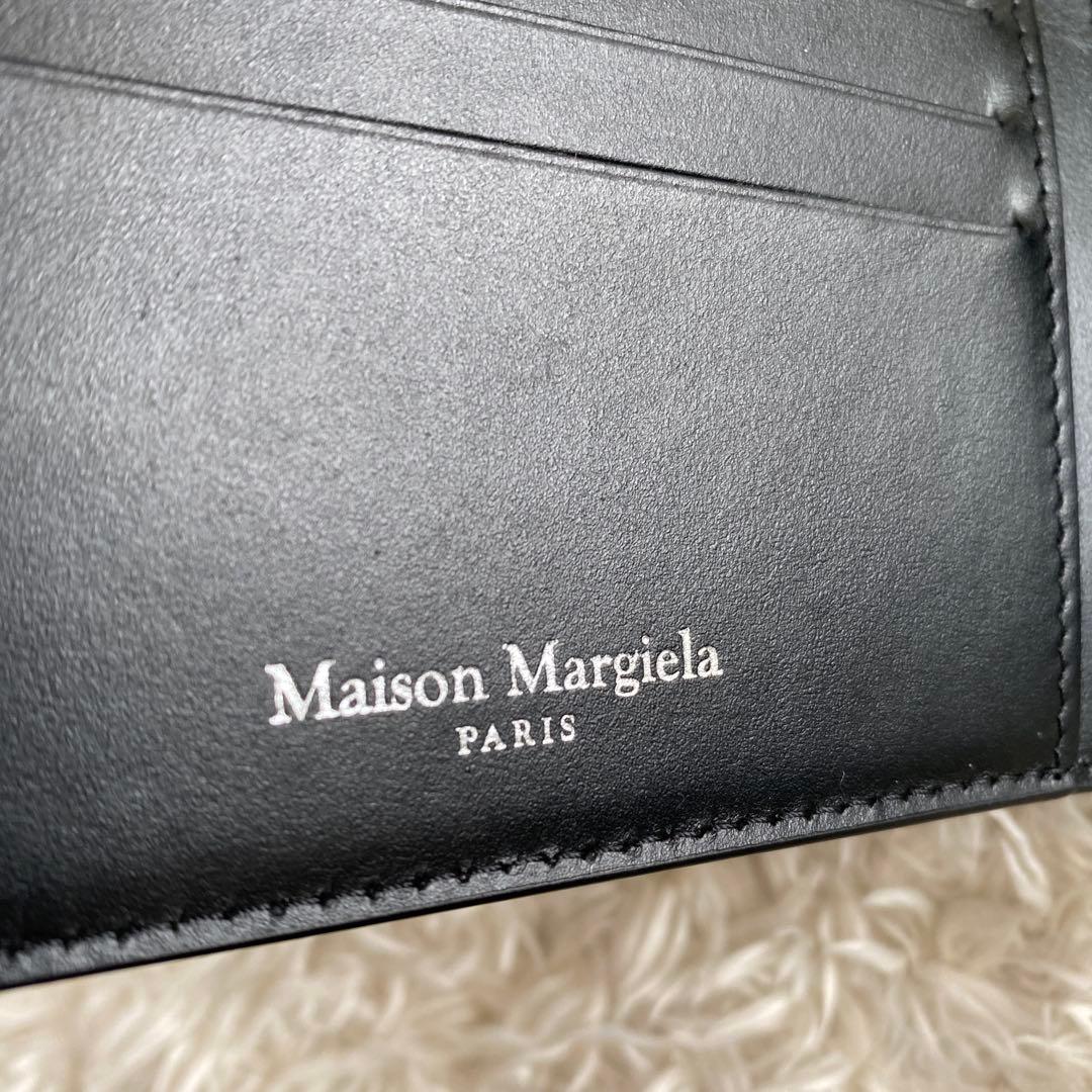 ⚪︎未使用級！メゾンマルジェラ　フリップフラップウォレット　二つ折り財布