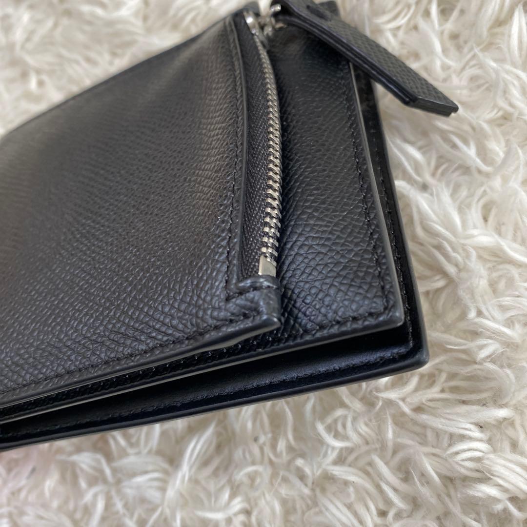 ⚪︎未使用級！メゾンマルジェラ　フリップフラップウォレット　二つ折り財布