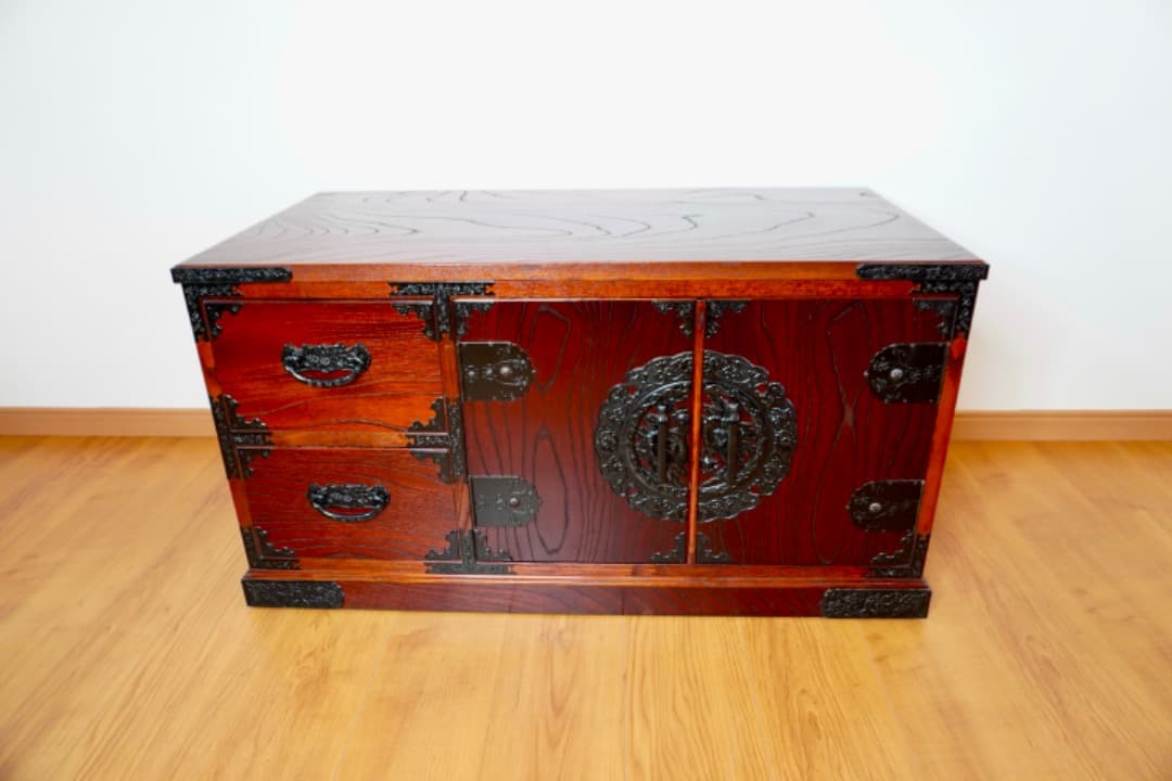 飛鳥工芸 ケヤキ箪笥 民芸家具 欅