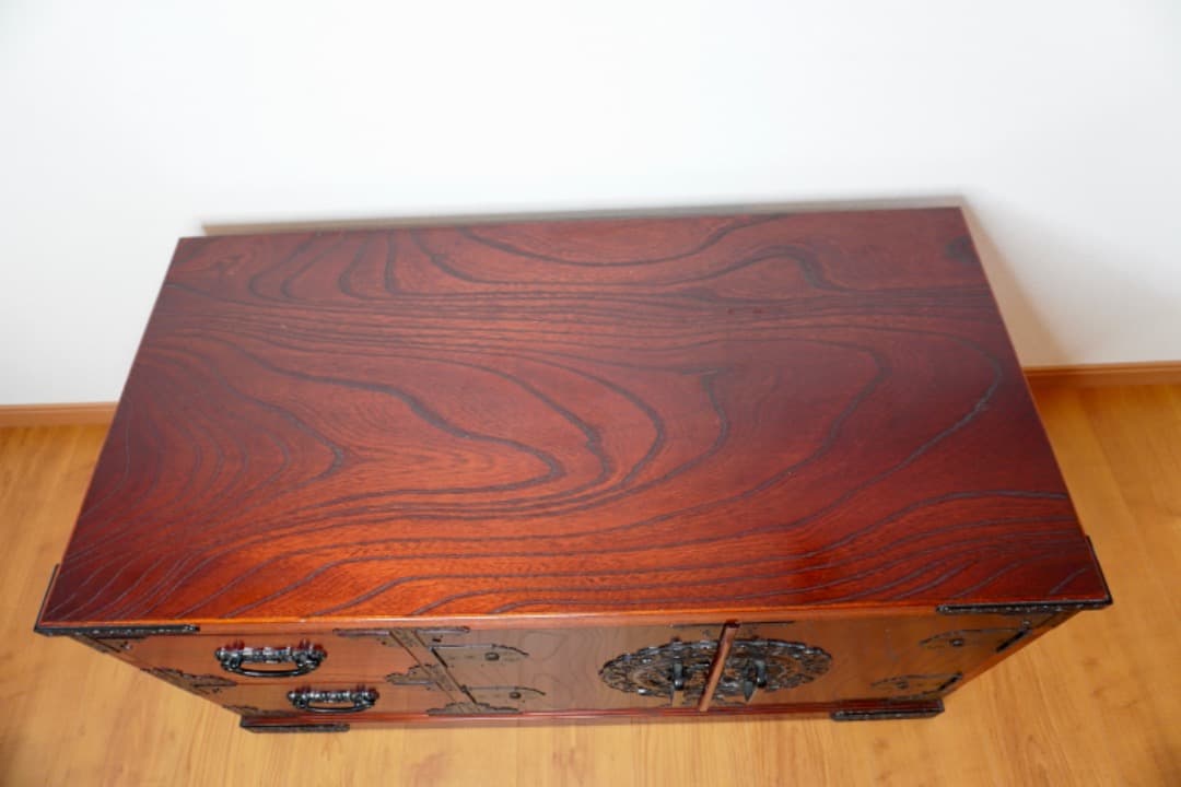 飛鳥工芸 ケヤキ箪笥 民芸家具 欅