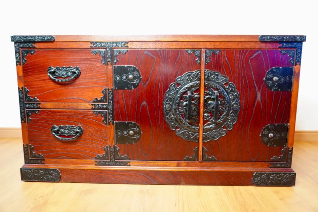 飛鳥工芸 ケヤキ箪笥 民芸家具 欅