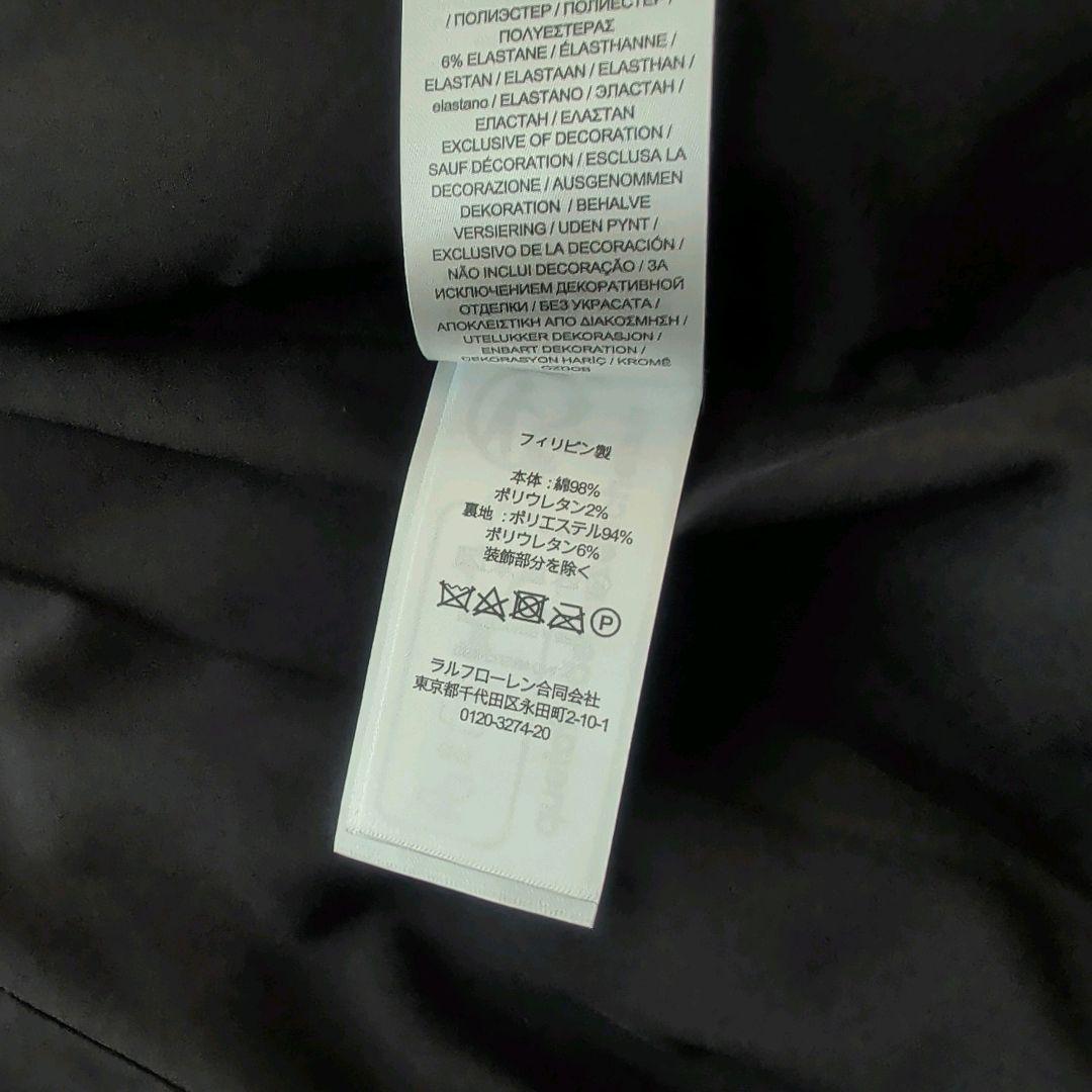 2024 ローレンラルフローレン ブリオンジャガードブレザー 銀ボタン 黒 L