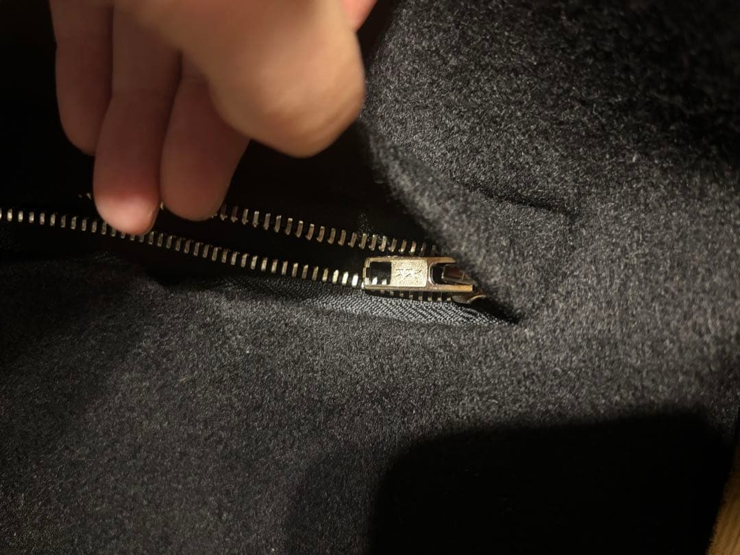 Vintage agnès b. wool melton coat