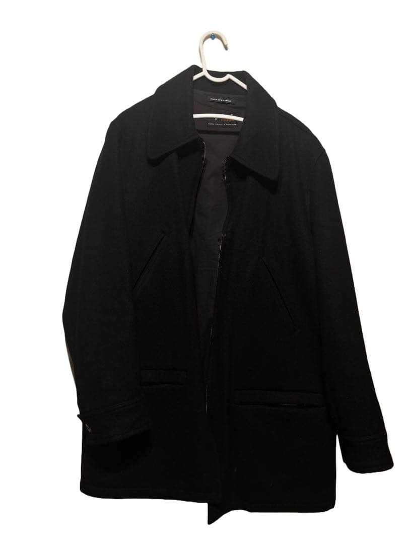 Vintage agnès b. wool melton coat