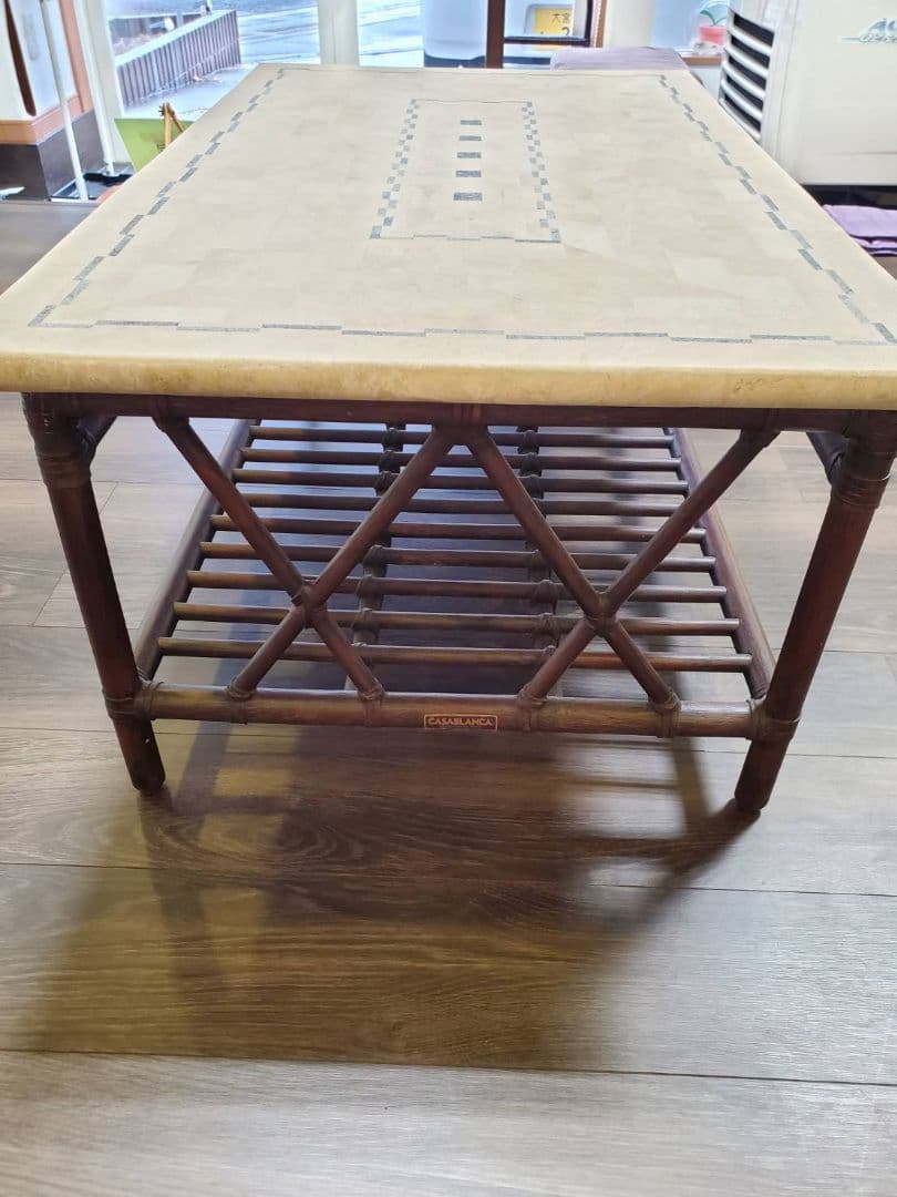 CASABLANCA モザイクデザインセンターテーブル