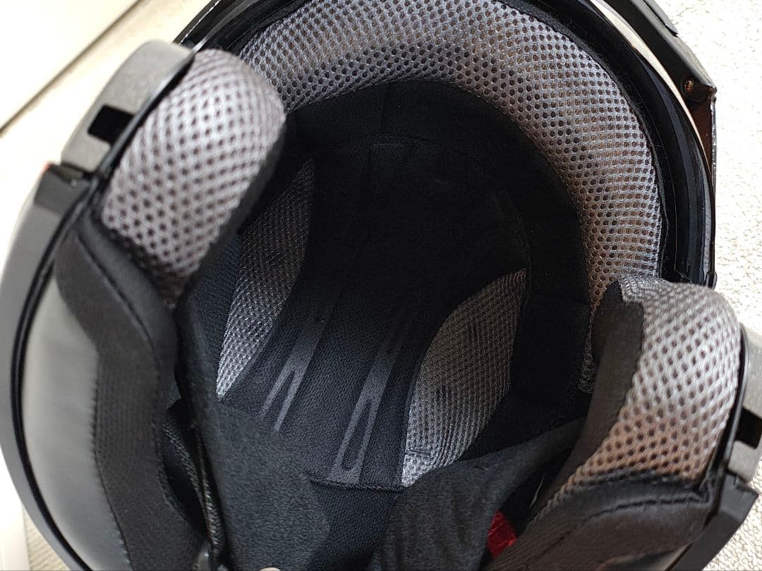 KTM仕様 システムヘルメット インナーバイザー付き