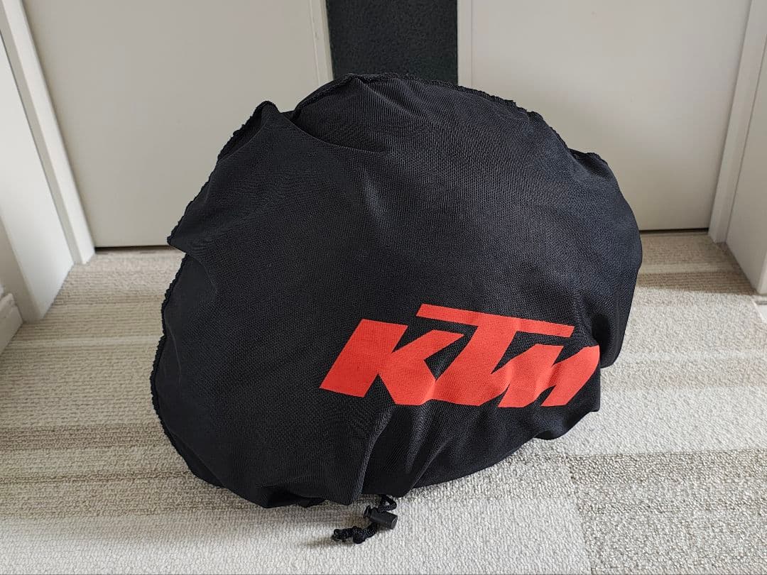 KTM仕様 システムヘルメット インナーバイザー付き