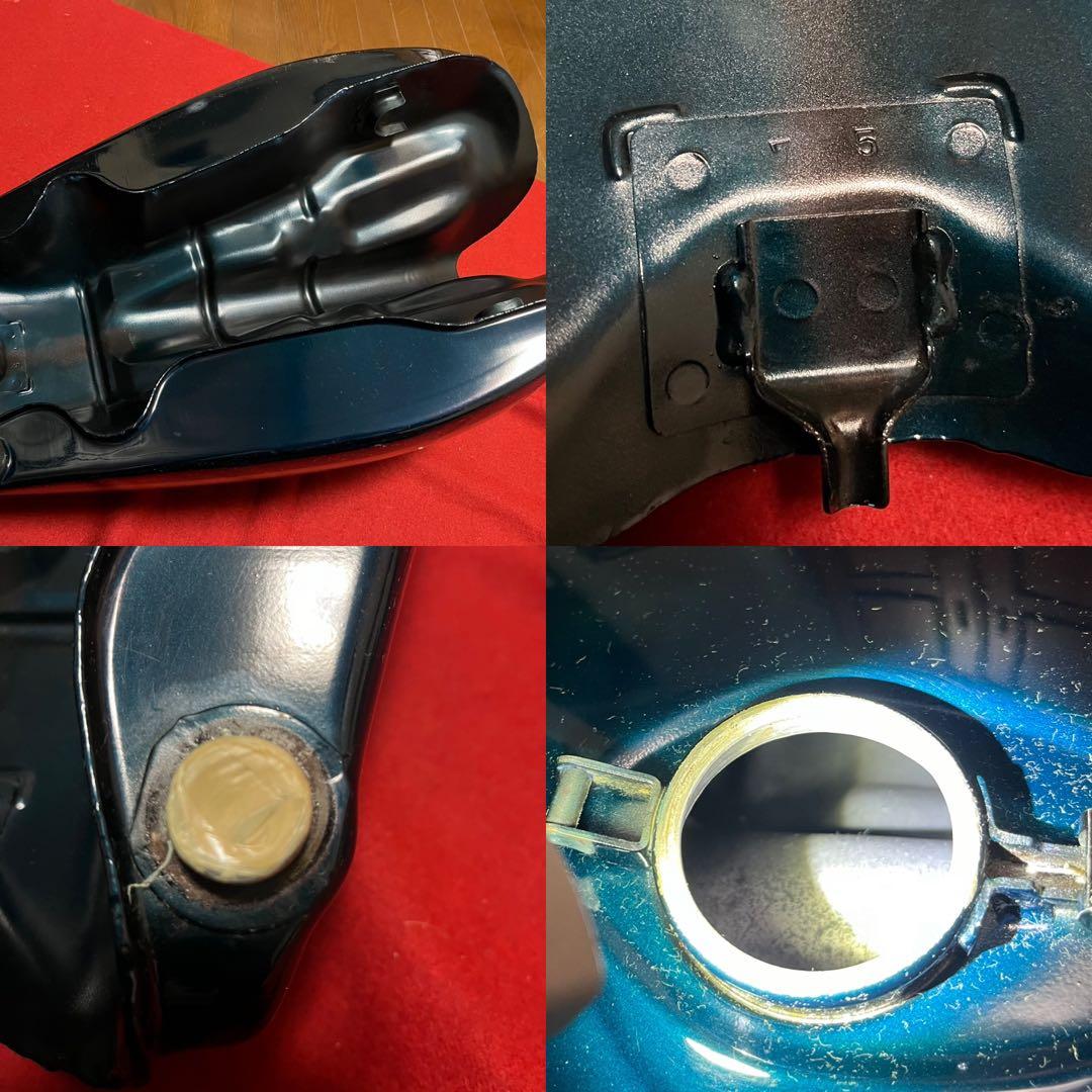 カワサキZ1Z2希少オリジナル塗装内プレス青玉虫外装セット