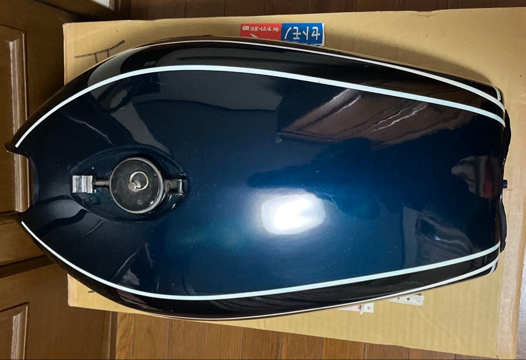 カワサキZ1Z2希少オリジナル塗装内プレス青玉虫外装セット