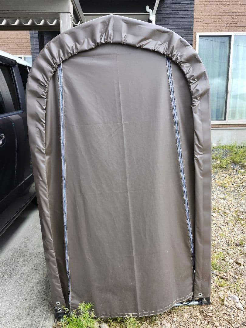 引取限定　南栄工業 サイクルハウス 2台用　中古