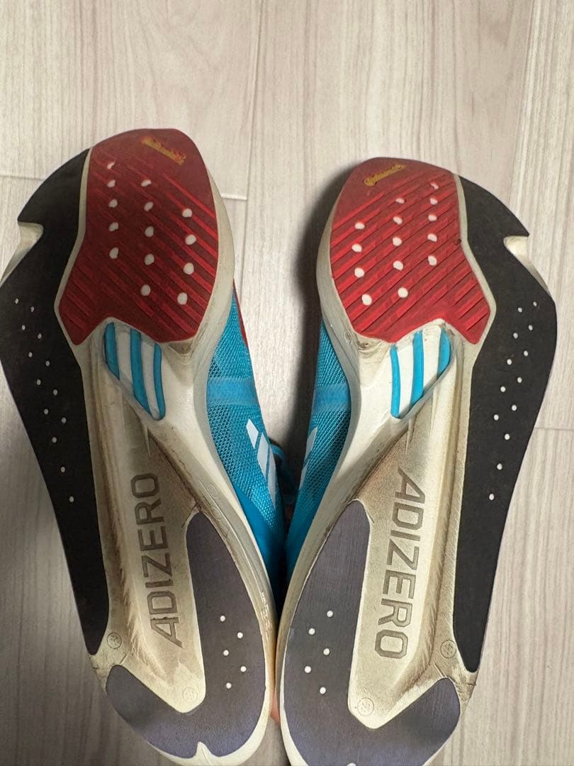 adidas アディゼロタクミセン9 ランニングシューズ アディオスプロ　陸上