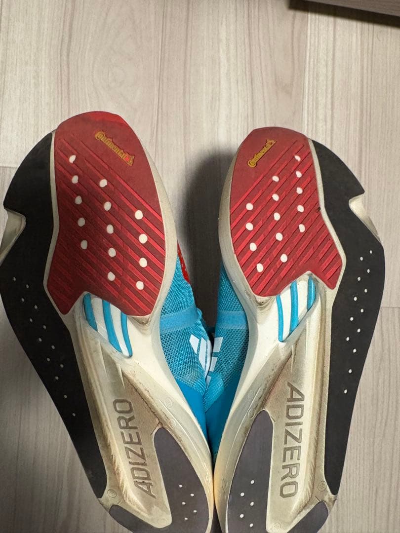 adidas アディゼロタクミセン9 ランニングシューズ アディオスプロ　陸上