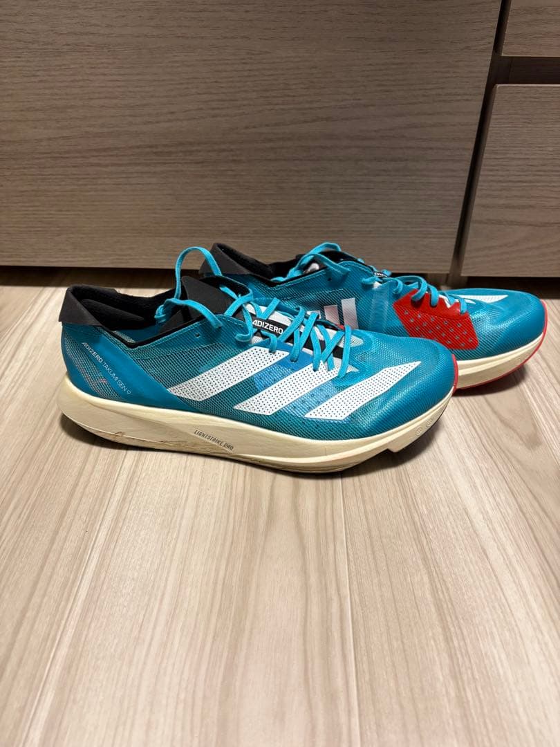 adidas アディゼロタクミセン9 ランニングシューズ アディオスプロ　陸上