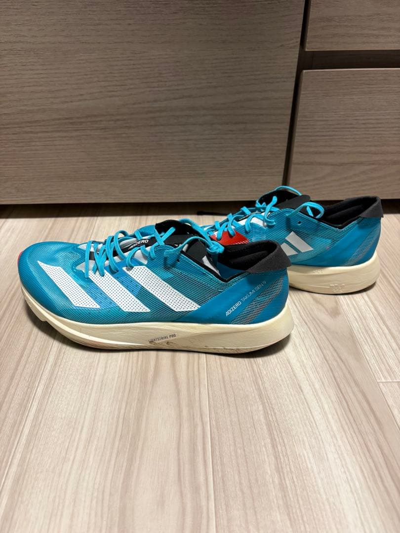 adidas アディゼロタクミセン9 ランニングシューズ アディオスプロ　陸上