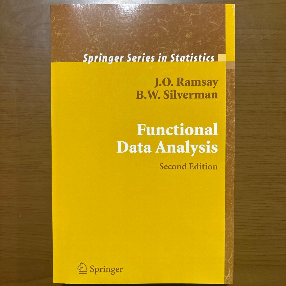 Functional Data Analysis【洋書美品】