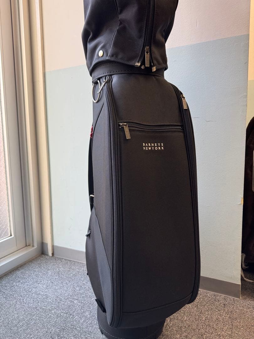 BARNEYS NEWYORK ブラックキャディバッグ