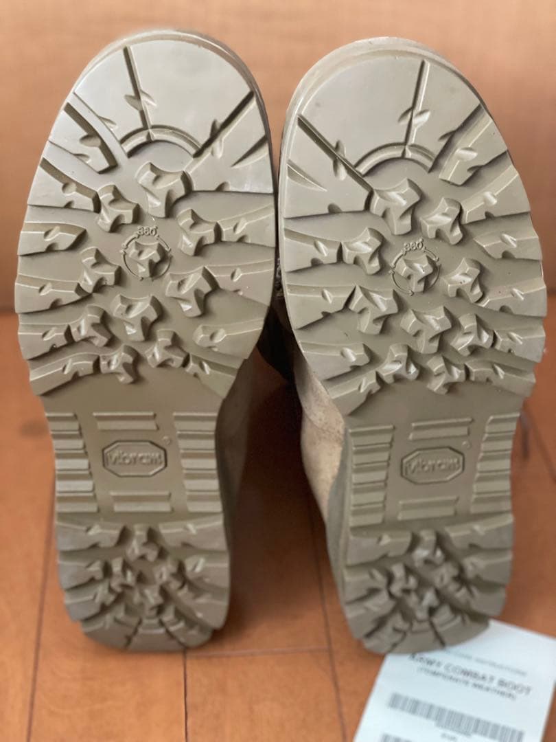 米軍放出品 タグ付き未使用 McRae コンバットブーツ 8.5R ビブラム