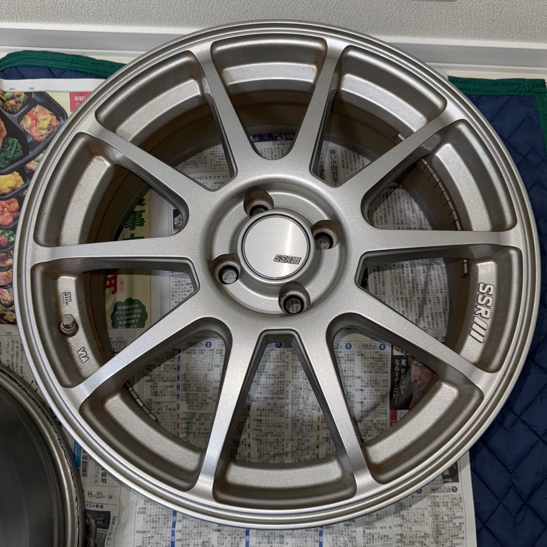 SSR GTV02 17インチ ホイール 4穴100mm
