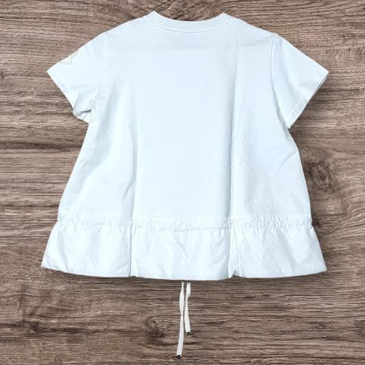 MONCLER　モンクレール　半袖　カットソー　Tシャツ　白　ホワイト　XS