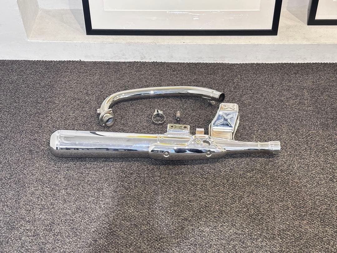 にしむ sr400 final edition 純正マフラー 一式