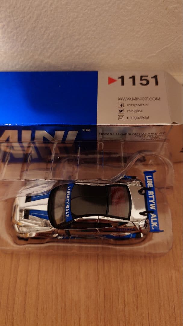 【最終値下げ】東京オートサロン2026　リバティウォーク　ミニカー MINIGT