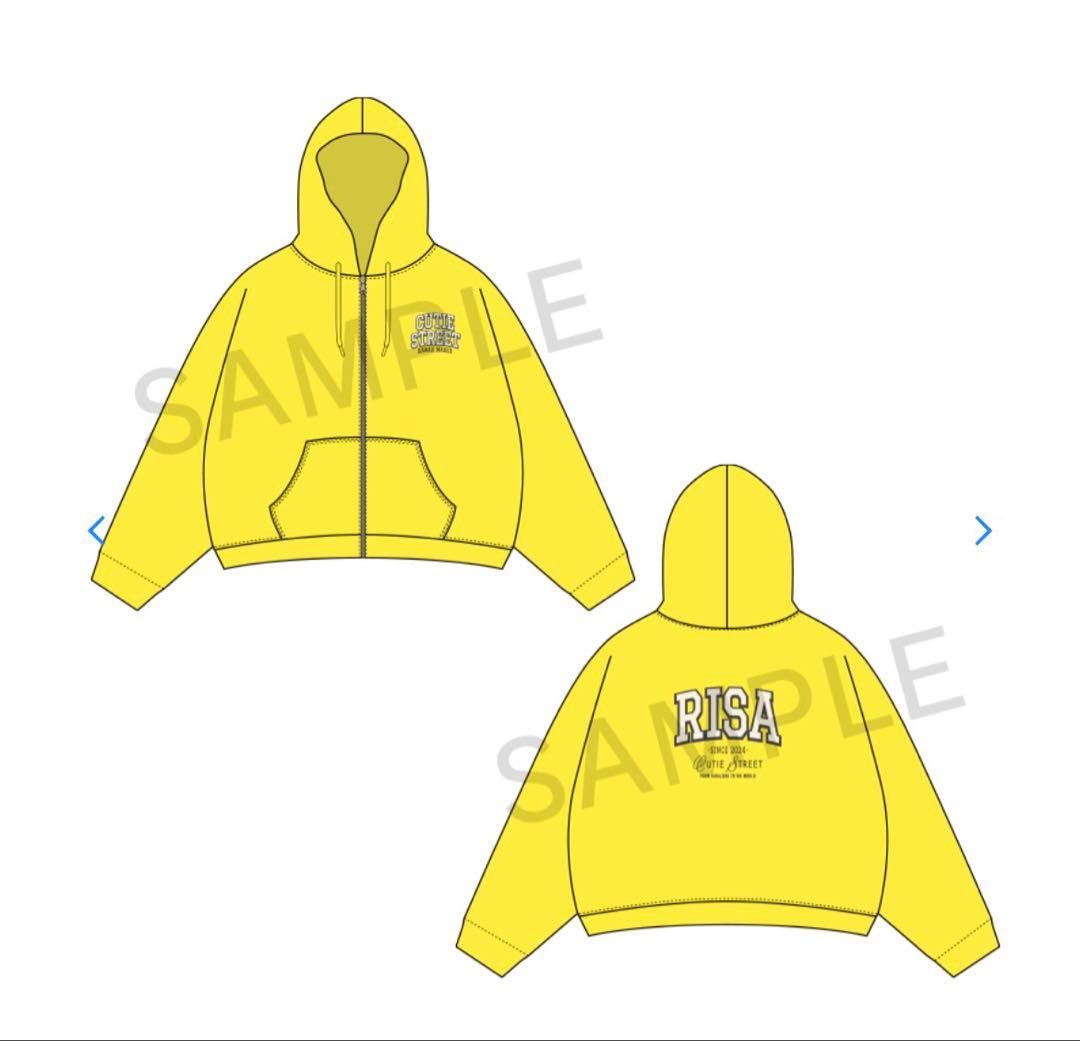 CUTIE STREET OSHI API Zip-up hoodie パーカー