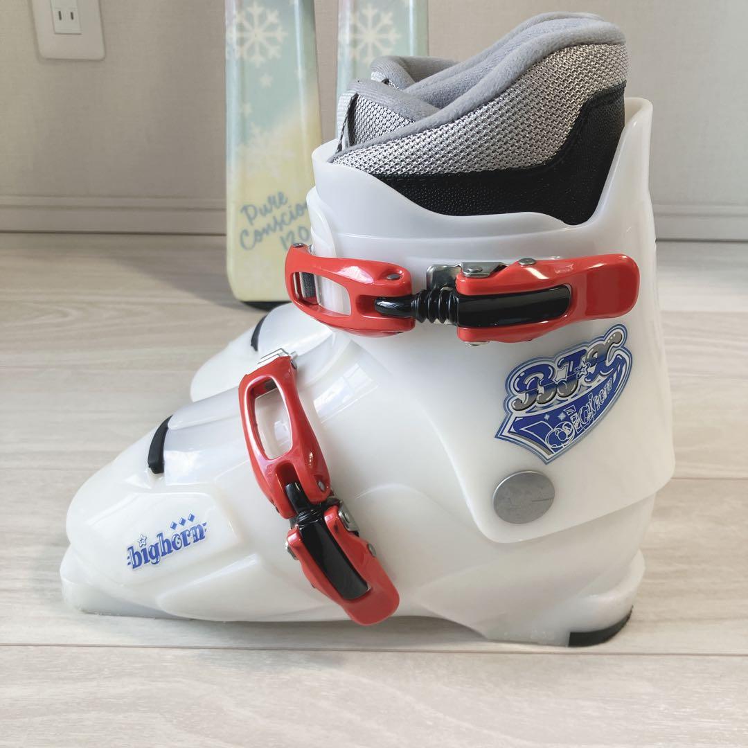 Pure Conscious ジュニアスキー板ブーツ3点セット　女の子