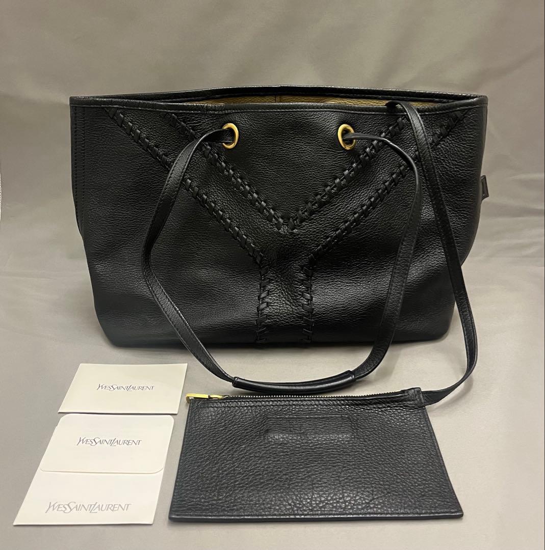 し*〜様 美品 サンローラン リバーシブル トートバックSAINT LAUREN